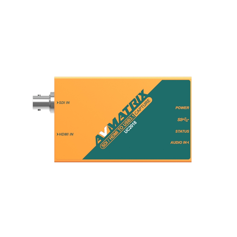 AVMATRIX UC2018 - Thẻ quay video HDMI/SDI sang USB3.1 Type-C để phát trực tiếp
