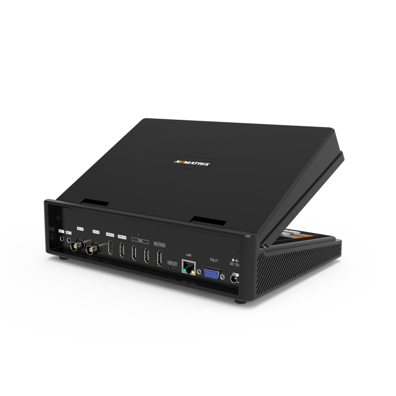 AVMATRIX PVS0403U -Bộ chuyển đổi video SDI & HDMI 4 kênh với màn hình 10.1"  