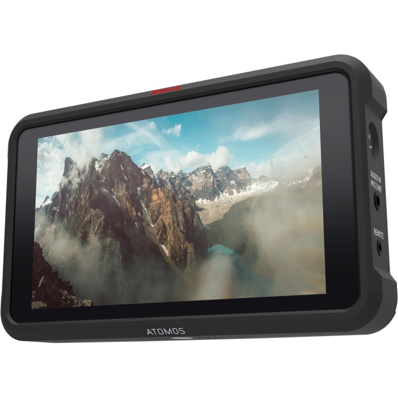 Màn hình video màu 5 inch, dùng cho camera hiệu Atomos, mã ATOMNJAV01/ Atomos monitor Ninja V Kích thước 5 inch