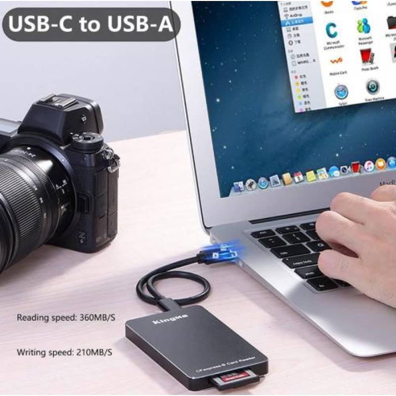 ĐẦU ĐỌC THẺ KINGMA CFEXPRESS TYPE B