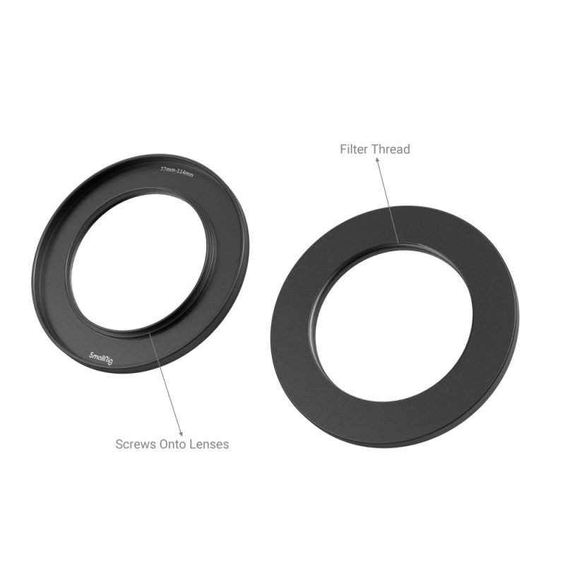 Screw-In Reduction Ring Set with Filter Thread for Matte Box 2660