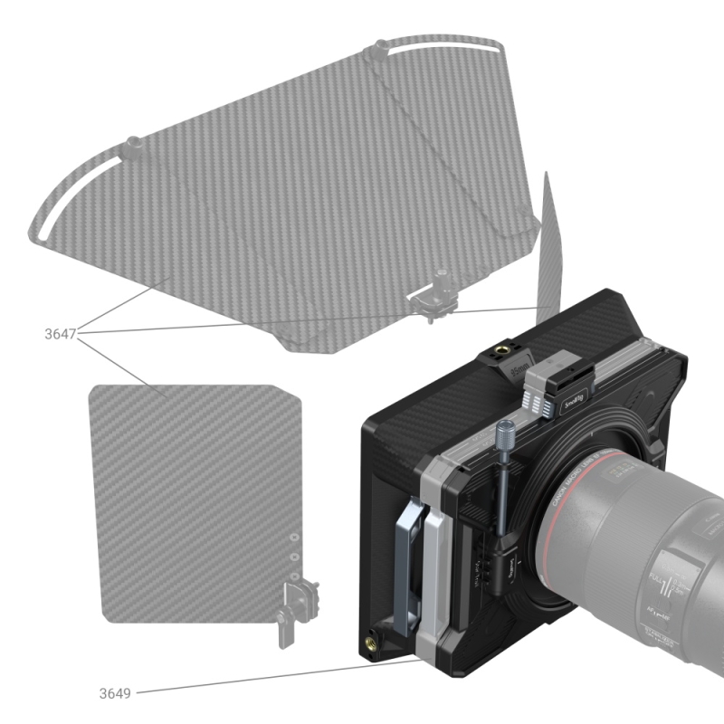 Multifunctional Modular Matte Box (Φ95mm) Basic Kit
