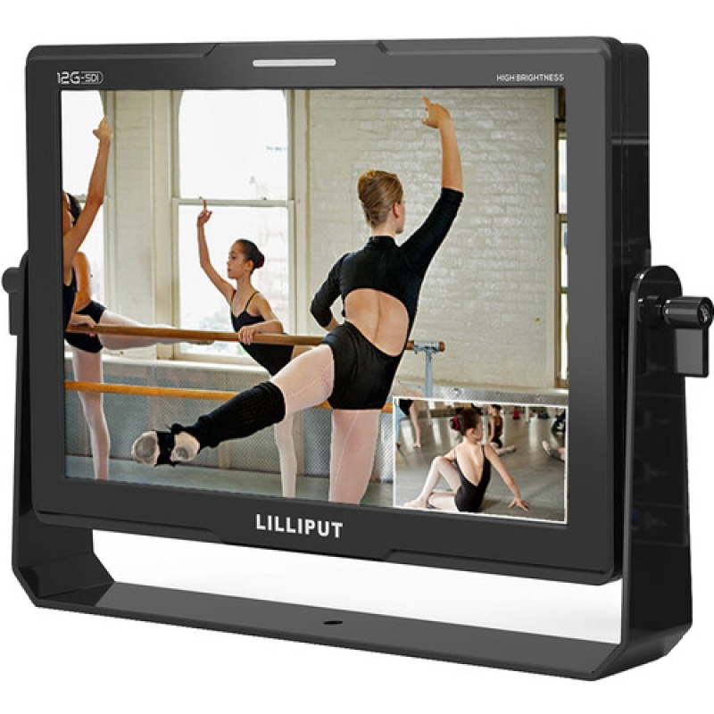 Lilliput Q10 10.1" độ sáng cực cao với 2 cổng 12G-SDI, 1 cổng HDMI (1500 cd/m²)