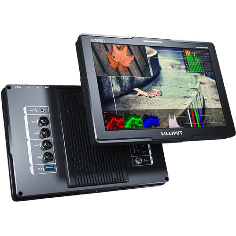 Lilliput Q10 10.1" độ sáng cực cao với 2 cổng 12G-SDI, 1 cổng HDMI (1500 cd/m²)