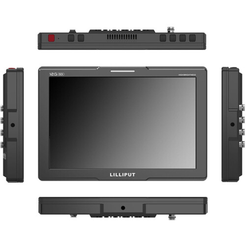 Lilliput Q10 10.1" độ sáng cực cao với 2 cổng 12G-SDI, 1 cổng HDMI (1500 cd/m²)