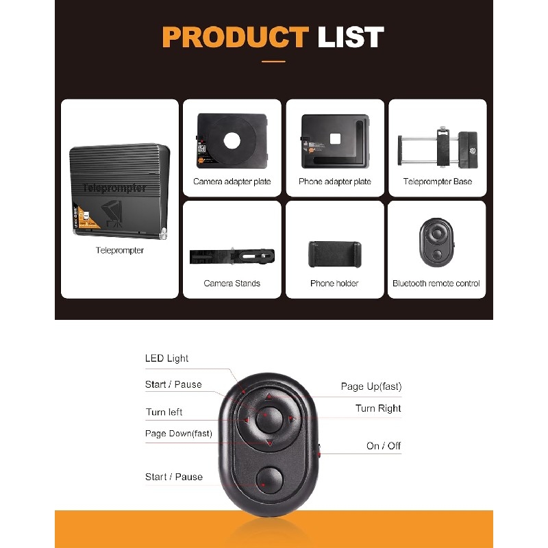 Máy nhắc chữ cầm tay LENSGO TC7II