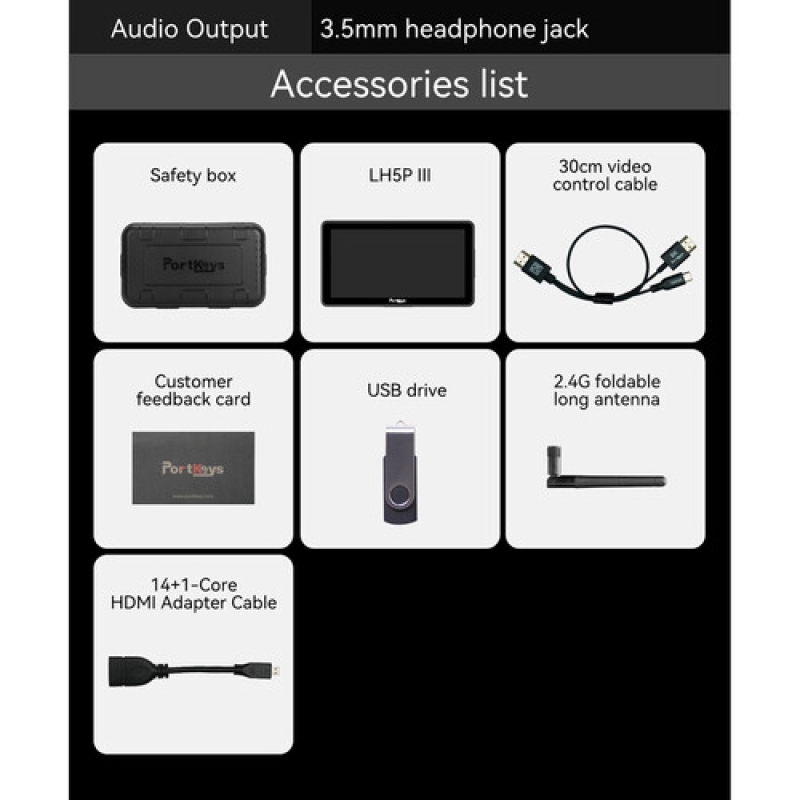 Màn hình cảm ứng HDMI PORTKEYS LH5P III 5.7"
