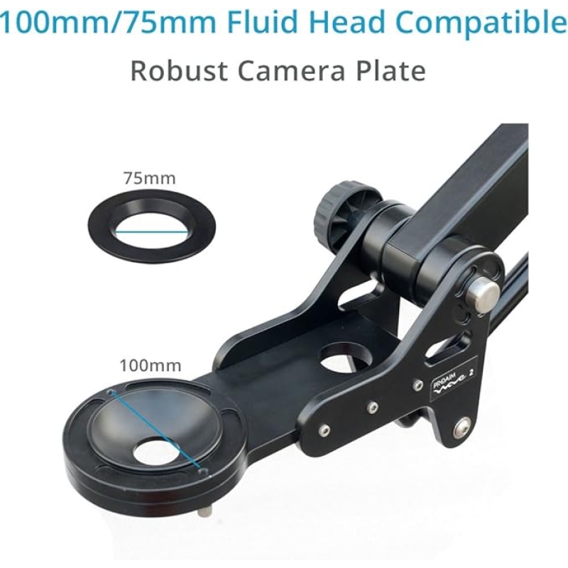Cần trục Proaim 10' Wave-2 cho máy ảnh / Gimbal / Đầu nghiêng Pan