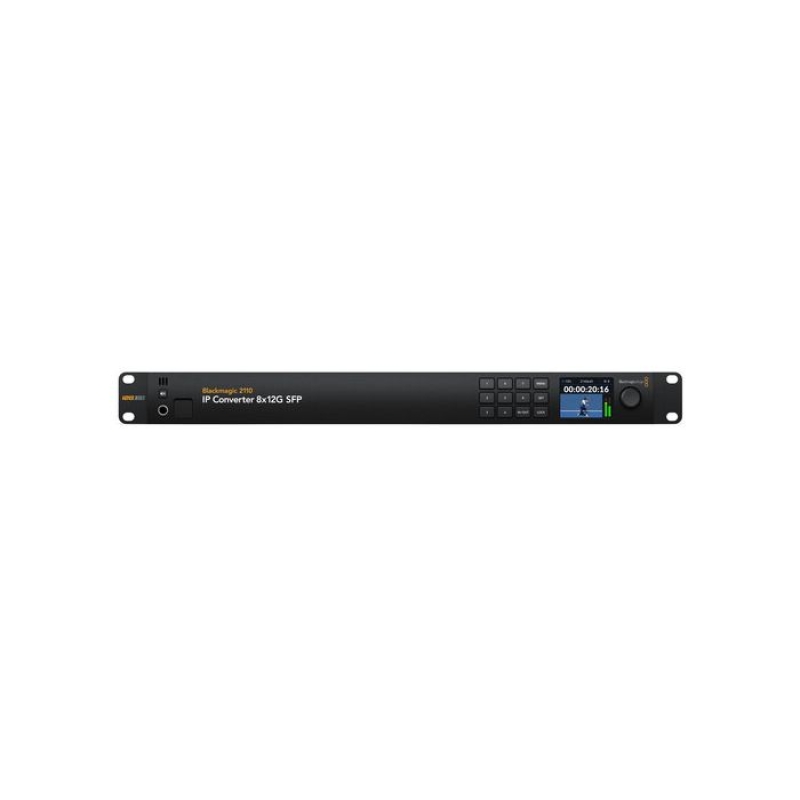 Blackmagic 2110 IP Converter 8x12G SFP
