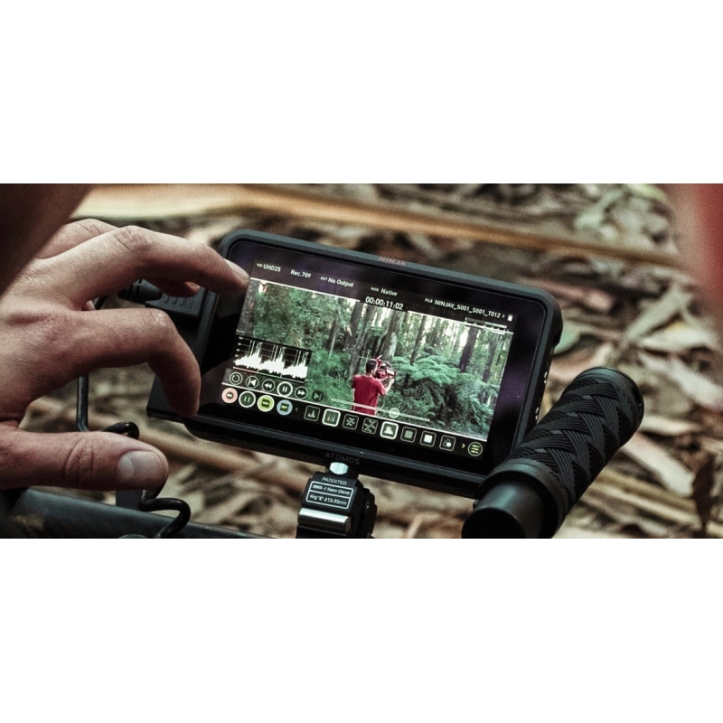 Tbundle-2.1 Màn hình video màu 5 inch, dùng cho camera hiệu Atomos, mã ATOMNJAV01/ Atomos monitor Ninja V Kích thước 5 inch