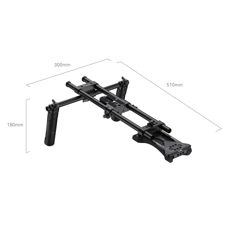 Đế đỡ vai SmallRig Basic Shoulder Kit - 2896C