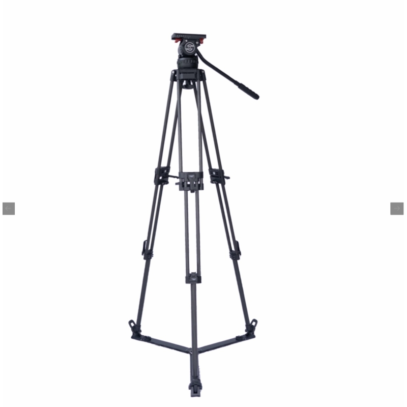Chân máy quay Tripod V12 Hợp kim đầu dầu 100 (FULL VAT)
