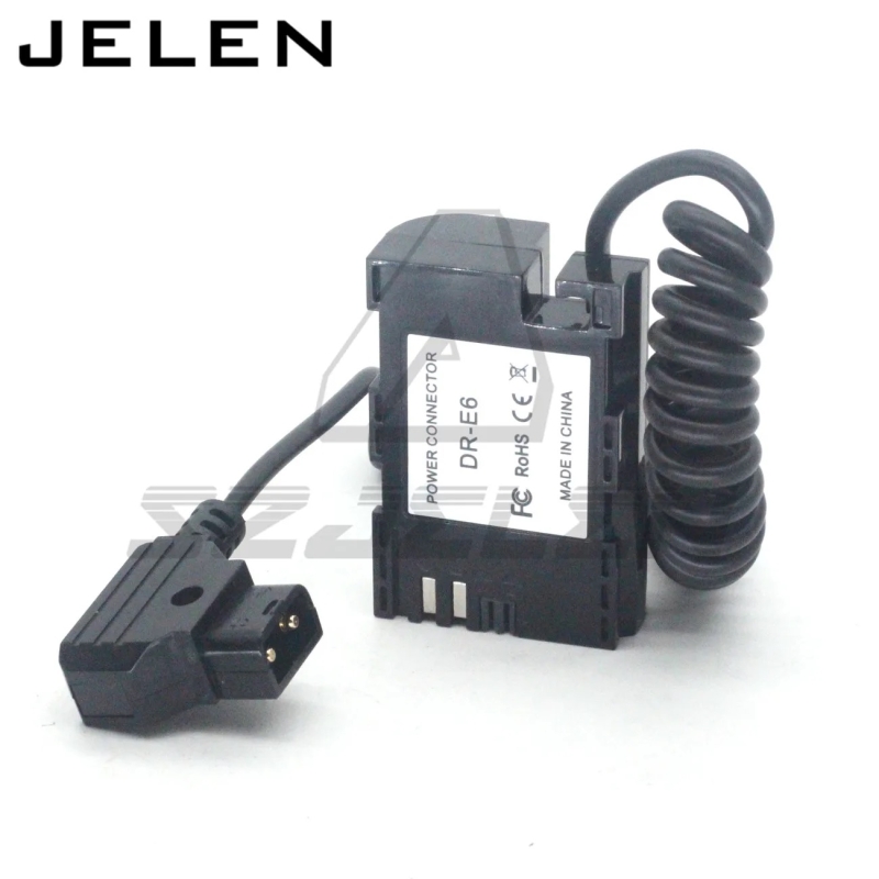 Dummy dùng cho máy Canon LP-E6 sang đầu Dtap dây chuyển pin SmallHD502