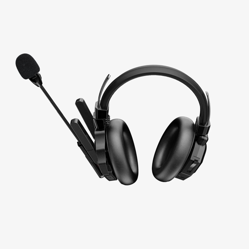 Synco Xtalk XMax Tai nghe liên lạc nhóm, Thiết kế hai tai, Chip khử ồn AI, Phạm vi truyền 500m