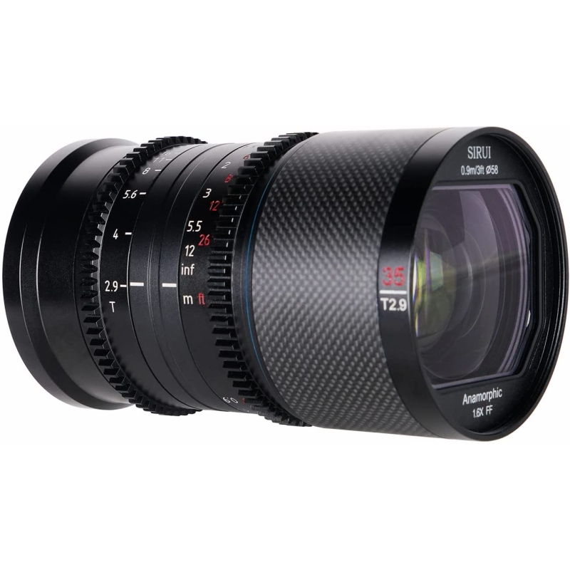 Ống kính biến dạng sợi carbon toàn khung SIRUI Saturn 35mm,50mm,75mm ( một trong 3 lens )