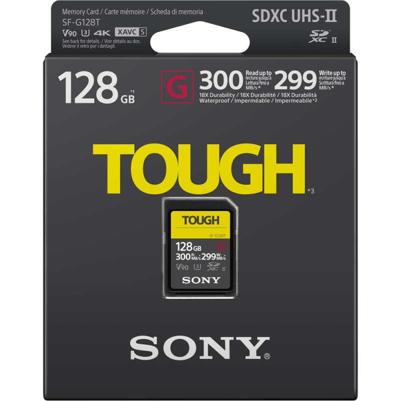 Thẻ Nhớ Sony TOUGH SDXC 128GB (SF-G128T/T1)