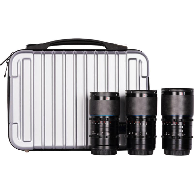 Bộ SET Ống kính biến dạng sợi carbon toàn khung SIRUI Saturn (35mm+50mm+75mm)