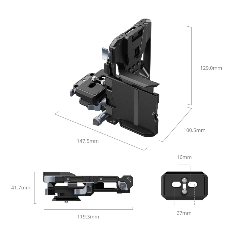 Đế pin SmallRig V-Mount (Pro) 5315