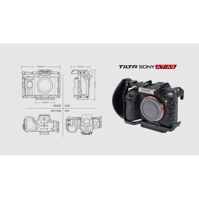 Khung máy ảnh đầy đủ cho dòng Sony A7/A9
