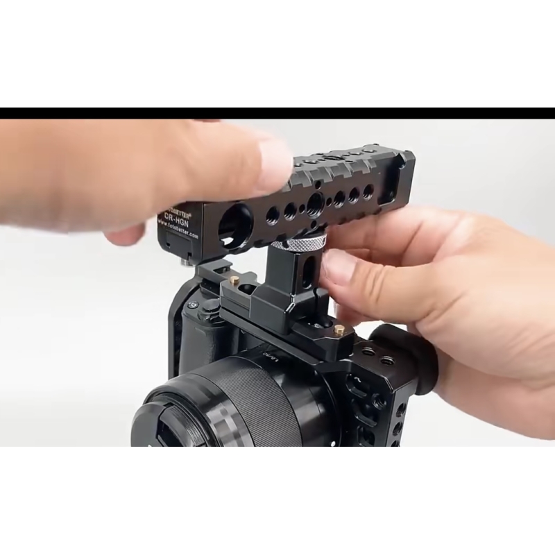 Top Handle hỗ trợ gắn khung máy ảnh, quay phim