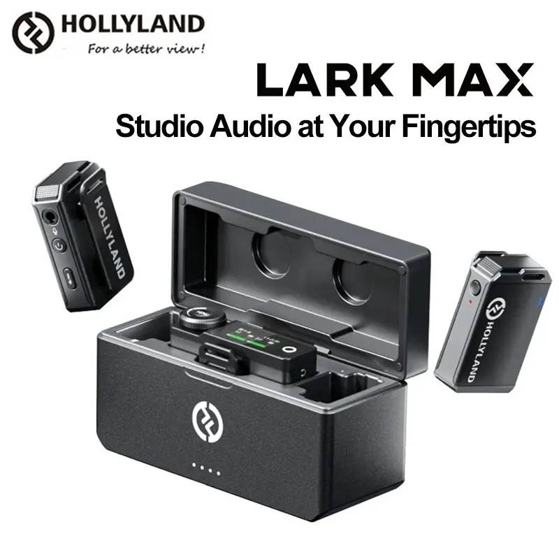 Mic Thu Âm Không Dây Hollyland Lark Max Duo
