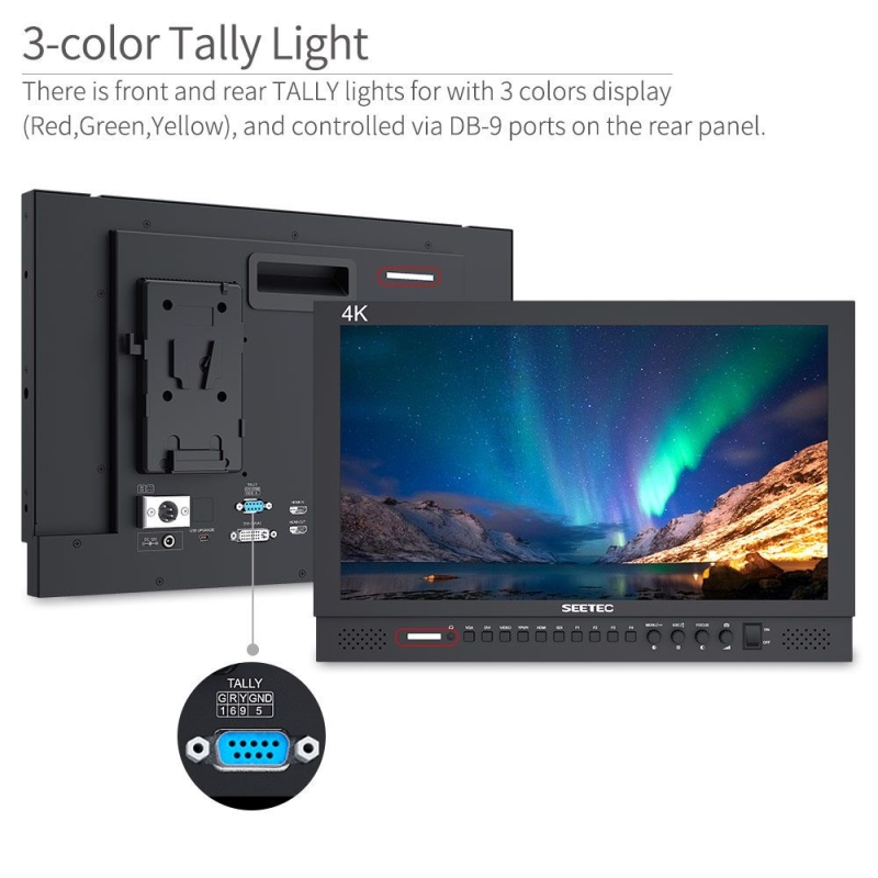 Monitor 4K HDMI 17.3 inch 3G-SDI P173-9HSD SEETEC