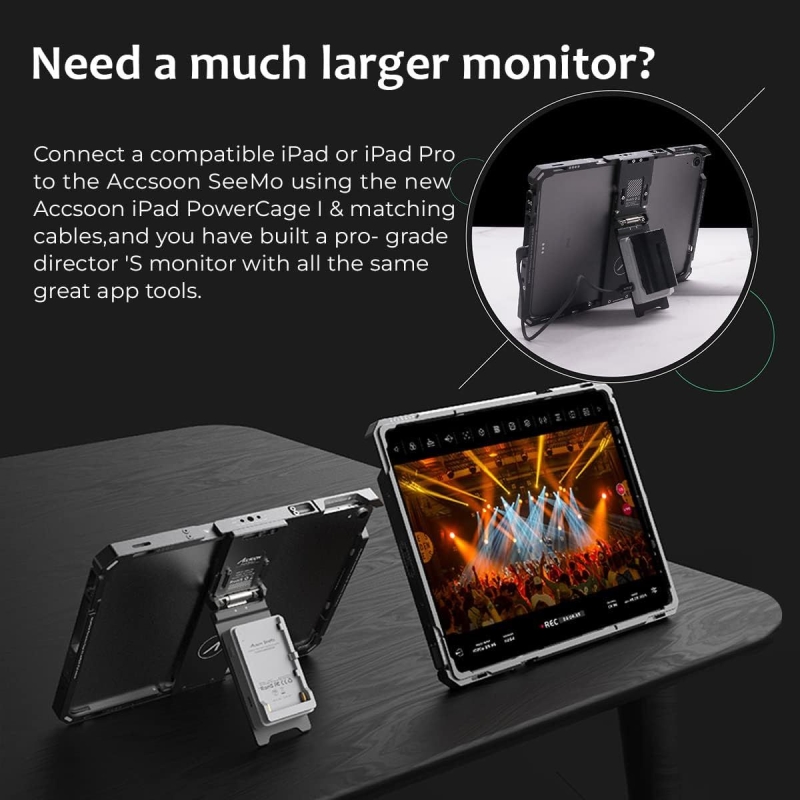 Accsoon Power Cage Pro Ⅱ cho iPad 12,9 inch