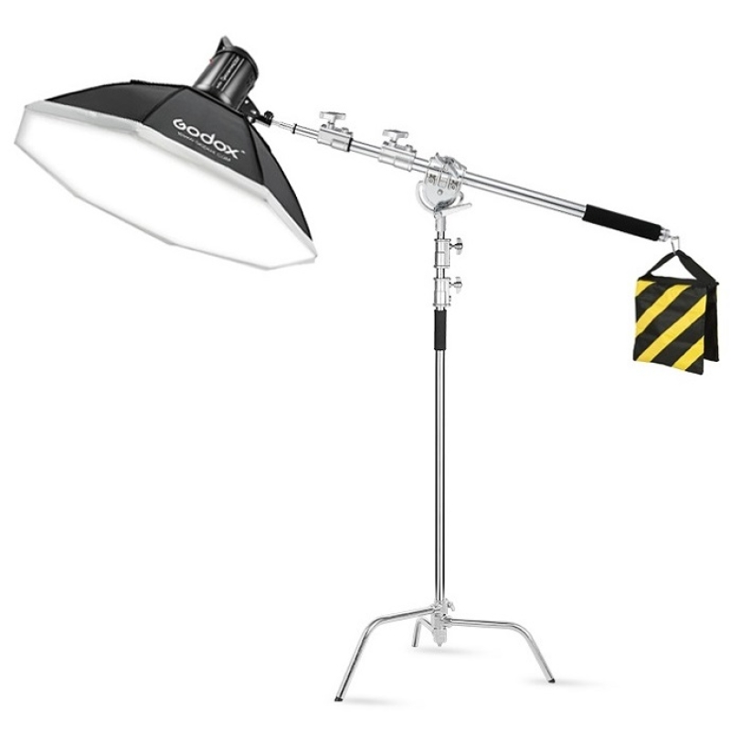 Combo chân C stand CK1 và boom MF-02 siêu cứng chắc (Không bao gồm bao cát)