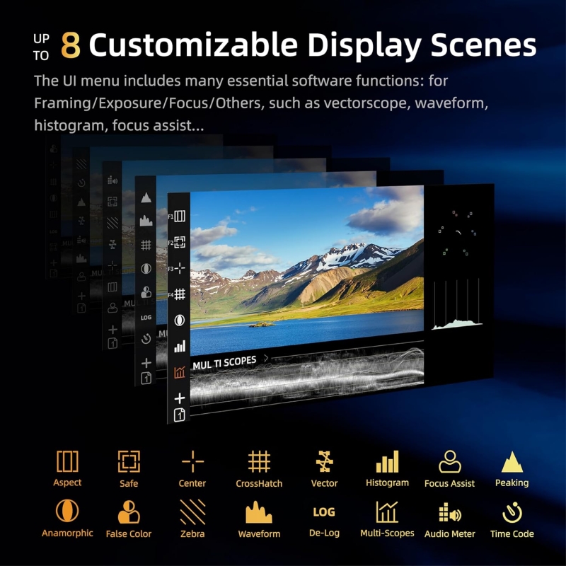 Màn hình Osee Mega 15S 15.4" Ultra Bright 1500 nits Production Monitor ( Giá Full VAT )