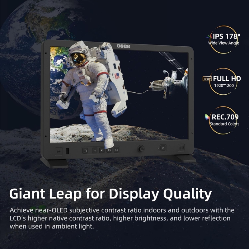 Màn hình Osee Mega 15S 15.4" Ultra Bright 1500 nits Production Monitor ( Giá Full VAT )