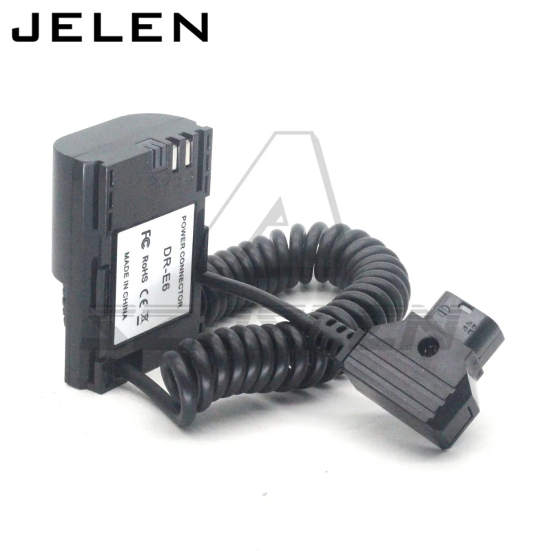 Dummy dùng cho máy Canon LP-E6 sang đầu Dtap dây chuyển pin SmallHD502