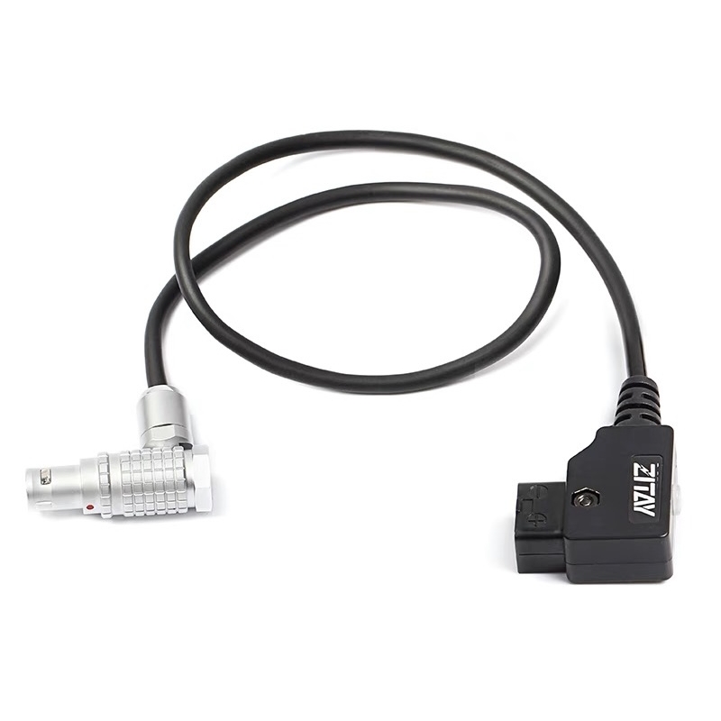 Dây cáp nguồn Dtap Camera Dtap to 2 chấu Khuỷu Tay Góc L Cho Camera Red Komodo