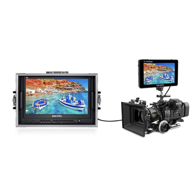  Màn hình giám đốc phát sóng trực tiếp 15.6 inch Tích hợp với 4 đầu ra đầu vào HDMI SEETEC ATEM156-CO 