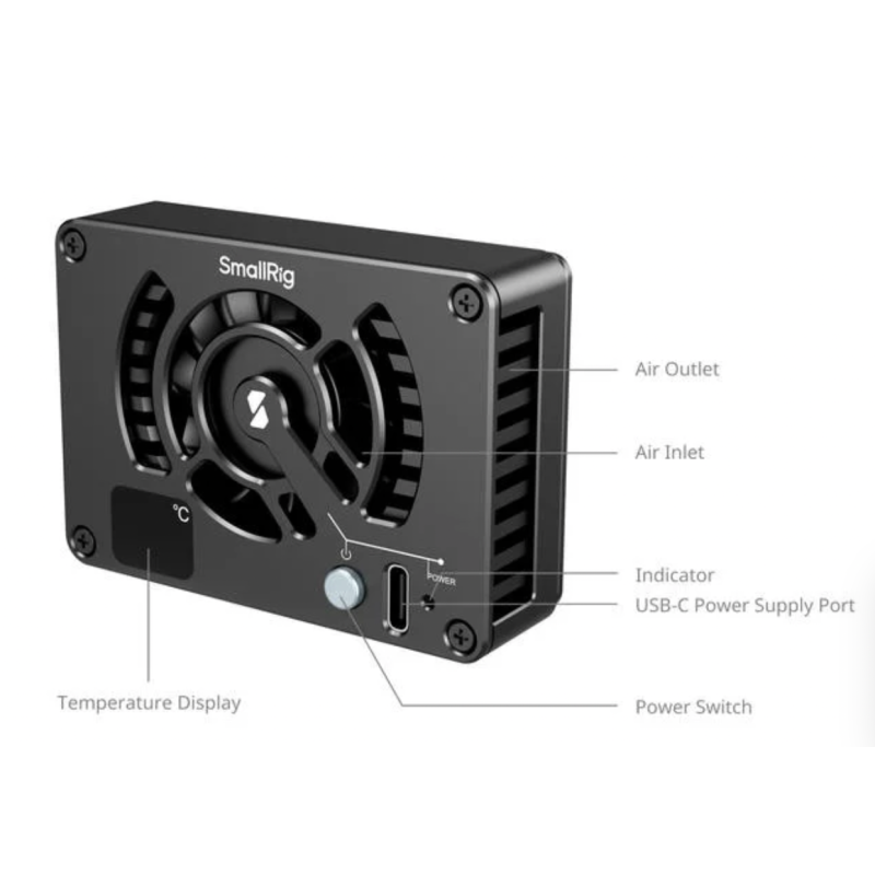 Quạt tản nhiệt SmallRig 4815 cho máy ảnh Sony/Canon/FujiFilm