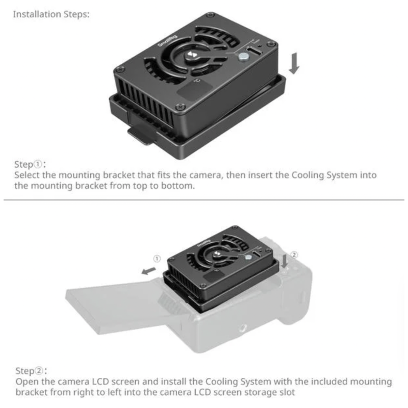 Quạt tản nhiệt SmallRig 4815 cho máy ảnh Sony/Canon/FujiFilm