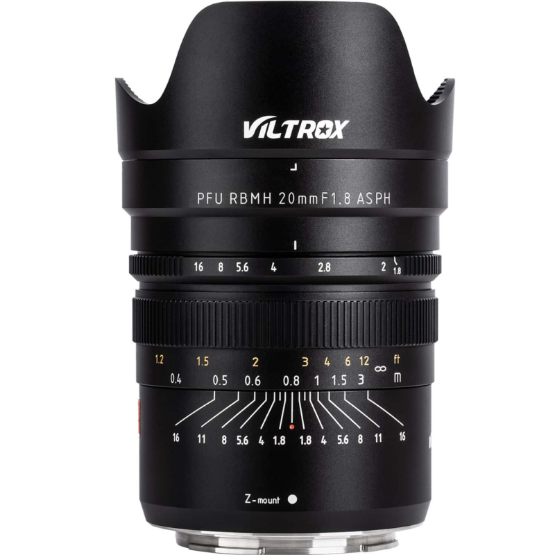 Viltrox PFU RBMH 20mm f/1.8 for Nikon Z