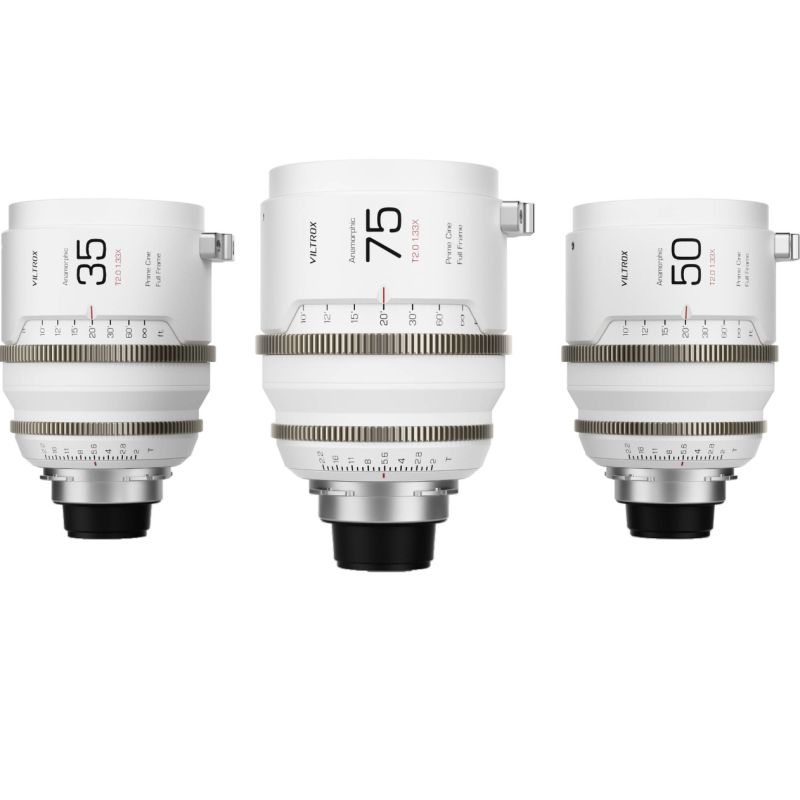 Viltrox EPIC T2.0 1.33x Full-Frame Anamorphic 3-Lens Set (PL Mount)