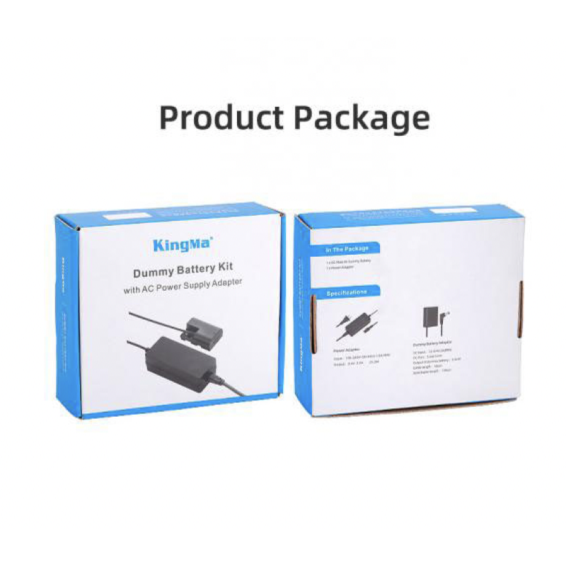 Pin Ảo - Dummy Battery KingMa Cho Sony NP-FW50 + Adapter Dùng Nguồn Điện 220v