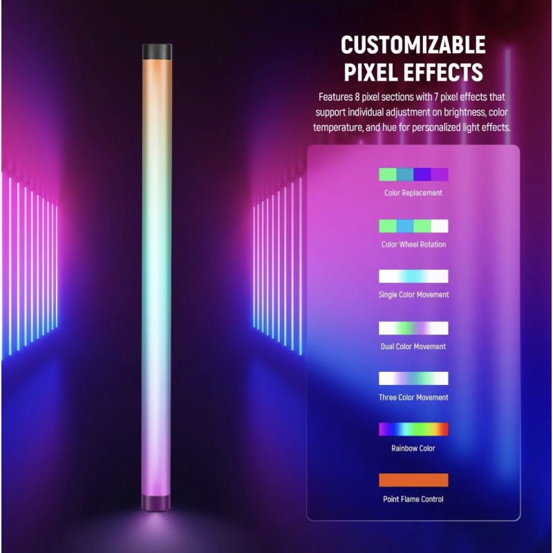 NEEWER TL60 RGB Tube Light Stick