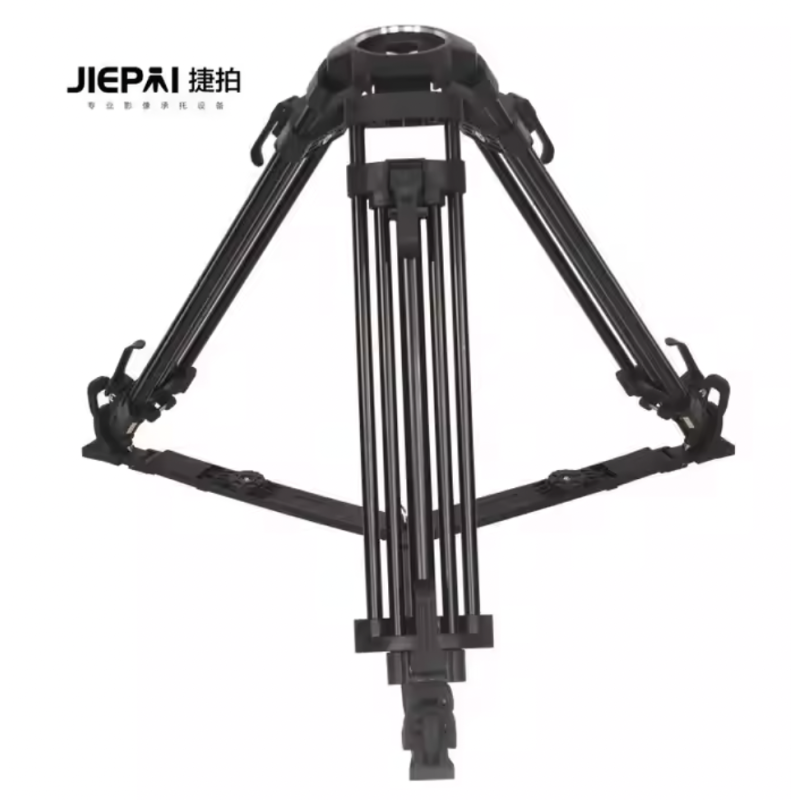 Chân máy quay video chuyên nghiệp Jiepai V12 chịu lực cao có đế 100mm