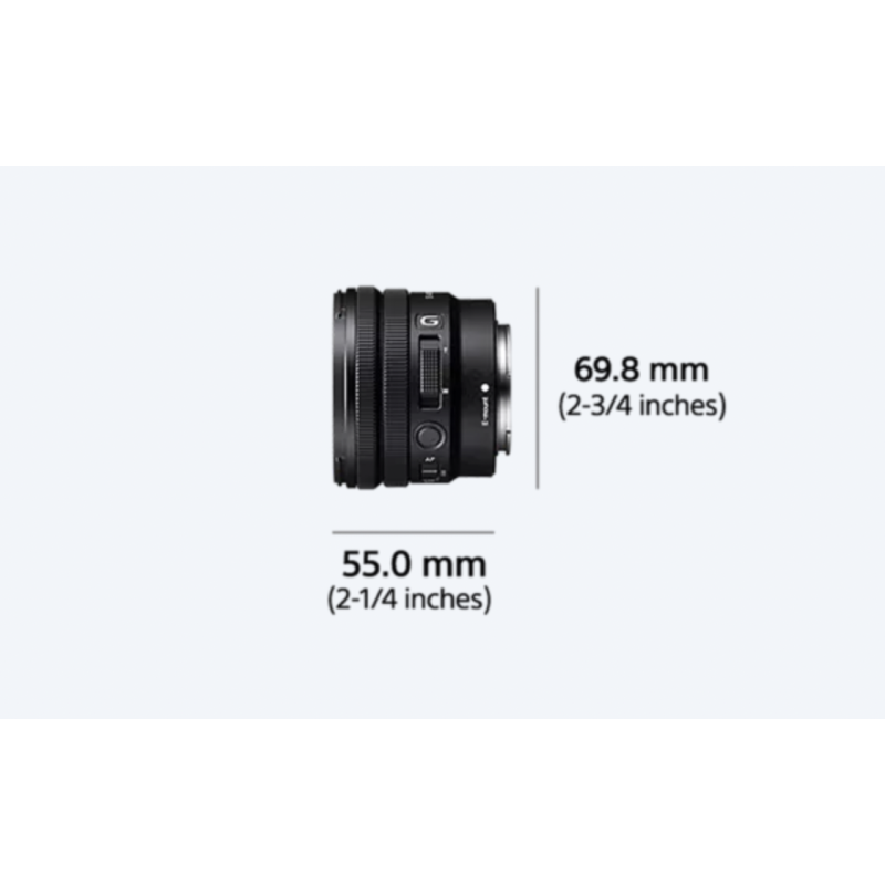 Sony E PZ 10-20 mm F4 G