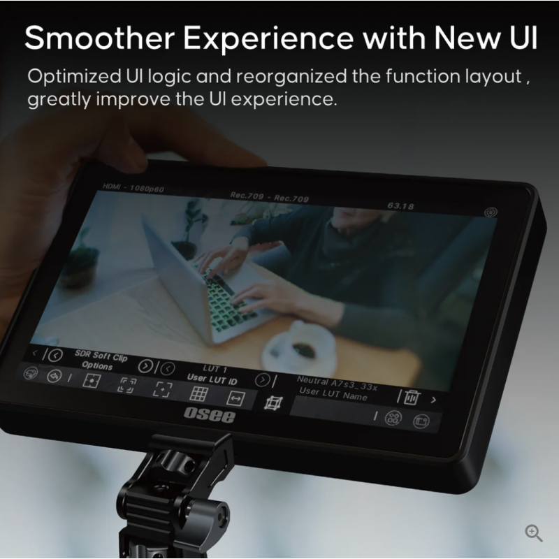 Osee G7 Pro 7 Inch Camera Control Touchscreen Field Monitor