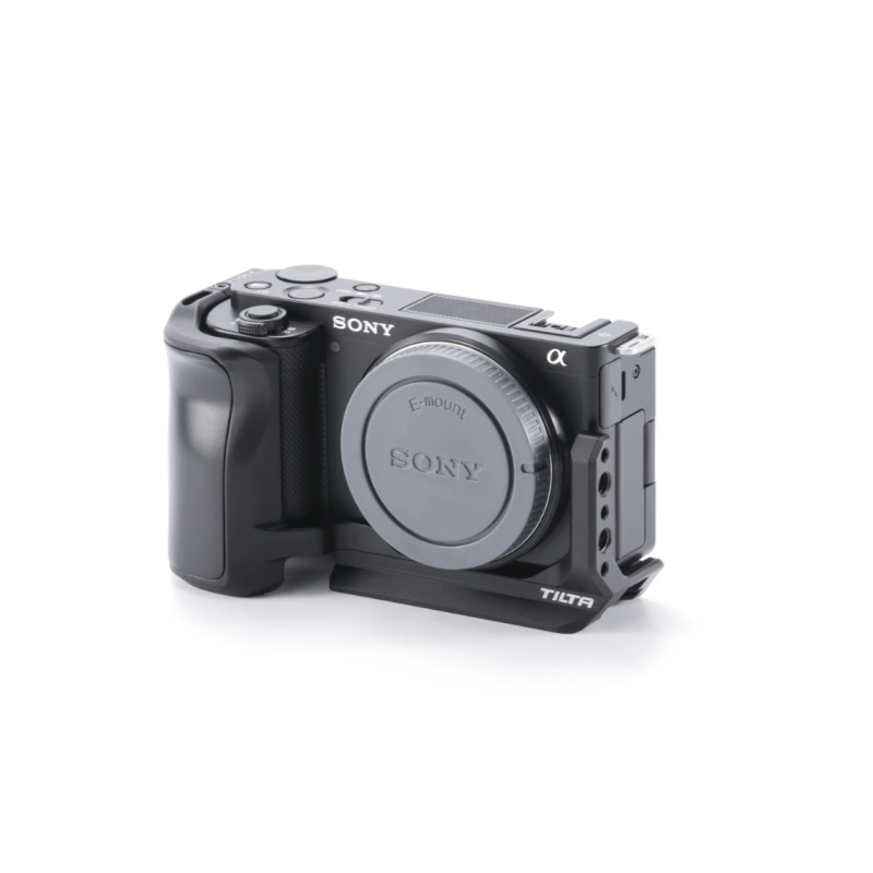 L-Bracket Mounting Plate for Sony ZV-E10 – Black