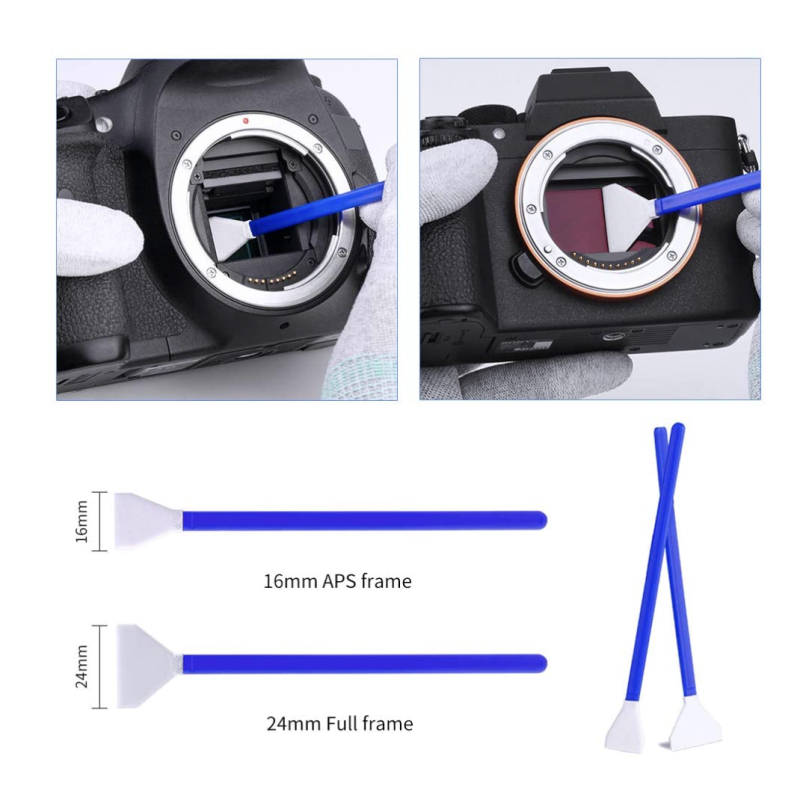 Combo lau sensor fullframe K&F concept sensor cleaning swab kit