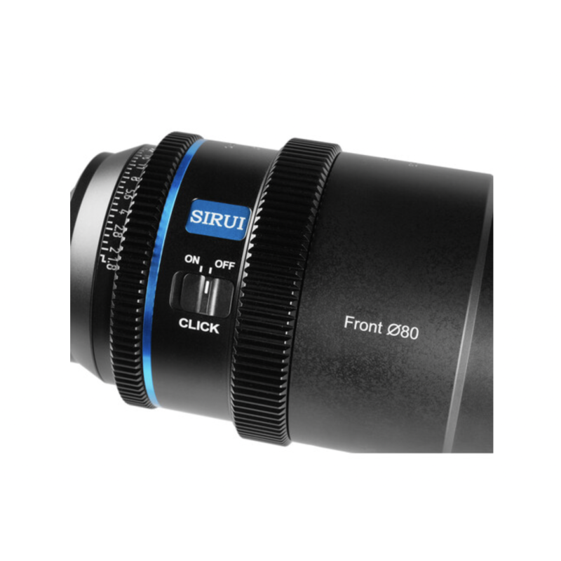 SIRUI 40mm T1.8 1.33X S35 Frame Autofocus Anamorphic Lens