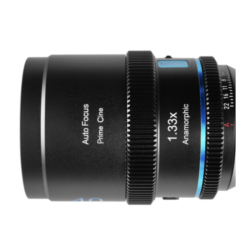 SIRUI 40mm T1.8 1.33X S35 Frame Autofocus Anamorphic Lens