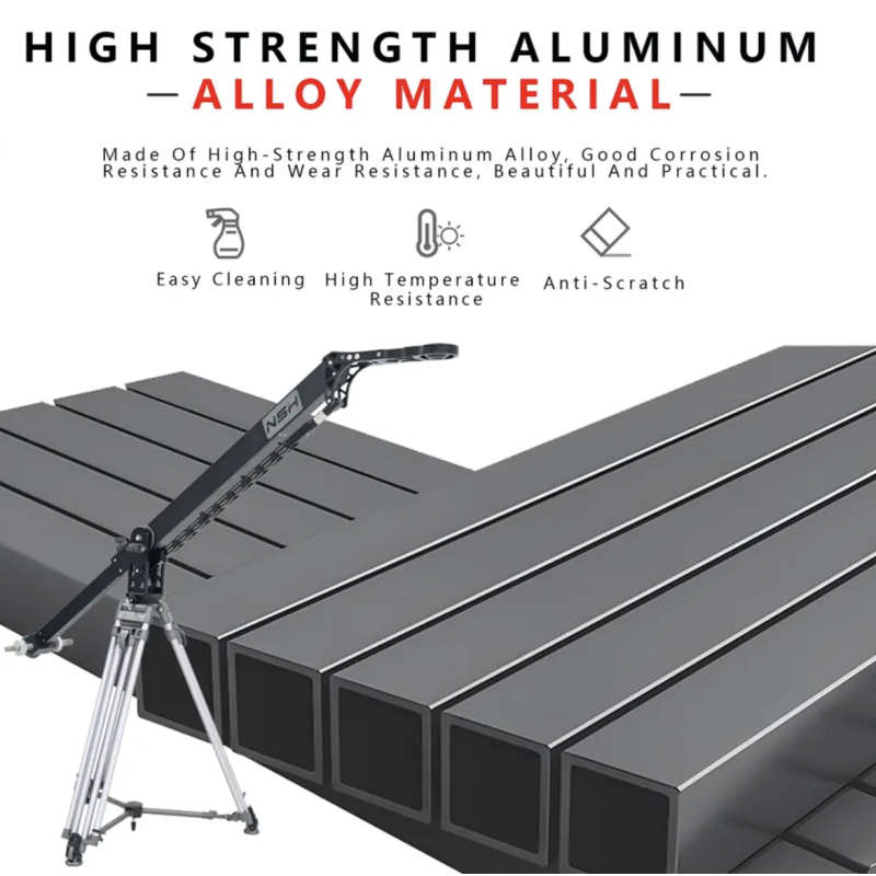 NSH Telescopic Camera jib Crane Rocker Arm Photography Equipment For Making Film