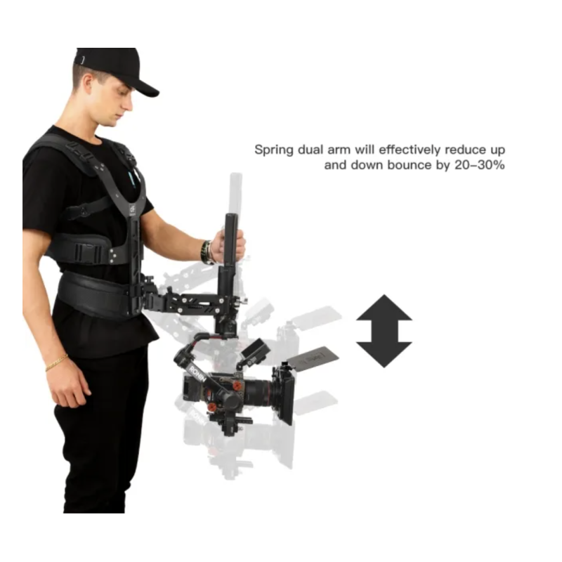 THANOS-SE Compact Tiltable Universal Single Handle Gimbal Supporting Vest System(Any Single Handle Gimbal)