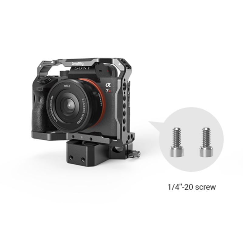 Tấm đế SmallRig với kẹp thanh kép 15mm 1674