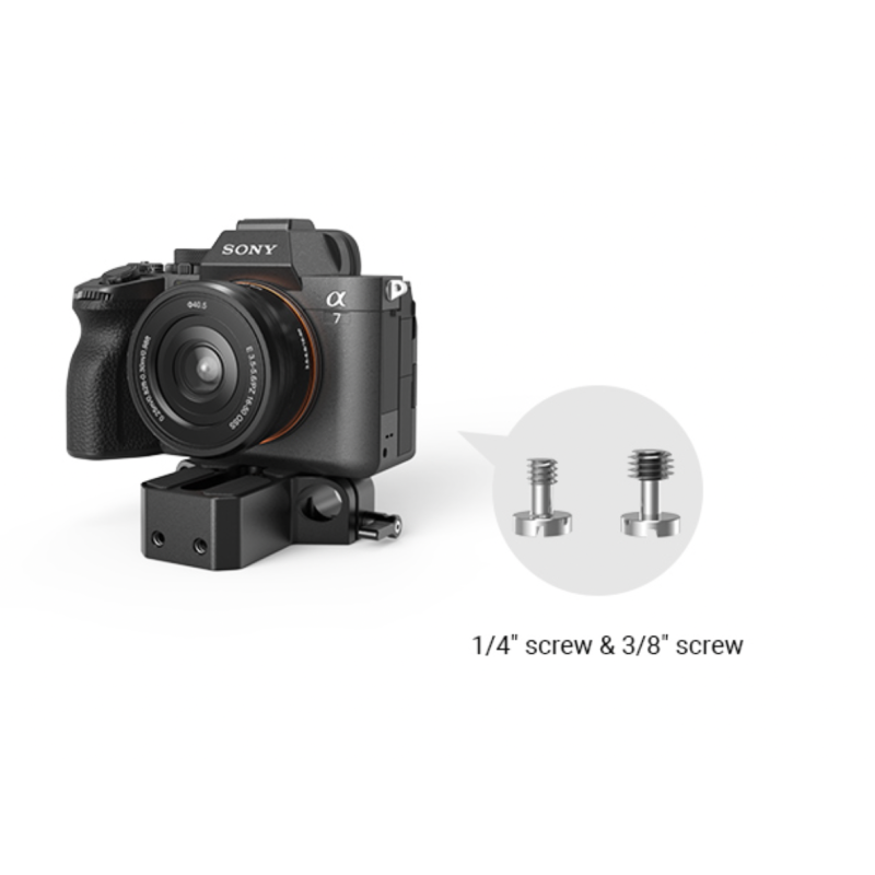 Tấm đế SmallRig với kẹp thanh kép 15mm 1674